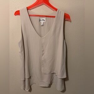 Joseph Ribkoff Sleeveless Layered Blouse 100% Polyester Size 12
